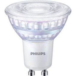Philips LED 77409700 LED CEE F (A - G) GU10 réflecteur 6.2 W = 80 W blanc chaud (Ø x L) 5 cm x 5.6 cm à intensité variable 1 pc(s)
