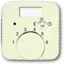 Busch-Jaeger Cache Régulateur de température Duro 2000 SI blanc crème, blanc perle 2CKA001710A3709 1 pc(s)