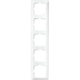 Busch-Jaeger x5 Cadre Cadre Reflex SI blanc, blanc pur (RAL 9010) 2CKA001725A1498 1 pc(s)