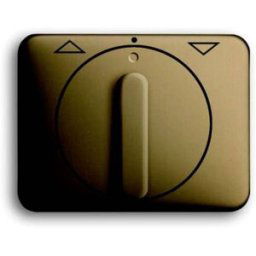 Busch-Jaeger Cache Interrupteur pour stores, Interrupteur / bouton-poussoir pour stores Alpha Nea, Alpha exclusif bronze 2CKA001753A1175 1 pc(s)