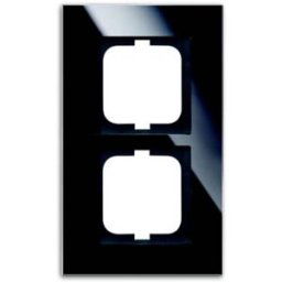 Busch-Jaeger x2 Cadre Cadre Carat noir 2CKA001754A4323 1 pc(s)