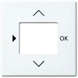 Busch-Jaeger Cache Interrupteur pour stores, Interrupteur / bouton-poussoir pour stores Busch-balance SI blanc pur (RAL 9010), blanc 2CKA006430A0402 1 pc(s)