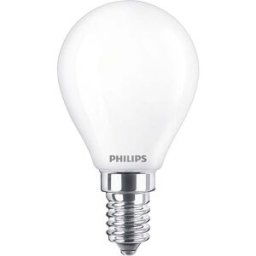 Philips LED 76283400 LED CEE E (A - G) E14 forme de goutte 6.5 W = 60 W blanc chaud (Ø x L) 4.5 cm x 8 cm 1 pc(s)