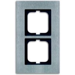 Busch-Jaeger x2 Cadre Cadre acier inoxydable 2CKA001754A4255 1 pc(s)