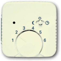 Busch-Jaeger Cache Régulateur de température Duro 2000 SI blanc crème, blanc perle 2CKA001710A3555 1 pc(s)