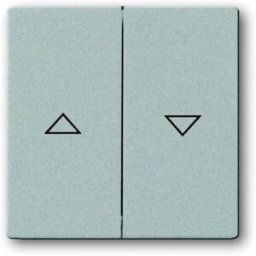 Busch-Jaeger Cache Interrupteur pour stores aluminium banc (RAL 9006), aluminium 2CKA001751A2944 1 pc(s)