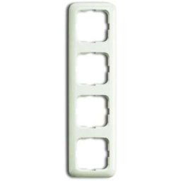 Busch-Jaeger x4 Cadre Cadre blanc perle, blanc crème 2CKA001725A0571 1 pc(s)