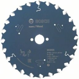 Bosch Accessories Expert for Wood 2608644022 Lame de scie circulaire 165 x 20 x 1.6 mm Nombre de dents: 24 1 pc(s)