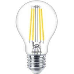 Philips LED 34784700 LED CEE D (A - G) E27 forme de poire 5.9 W = 60 W blanc chaud (Ø x L) 60 mm x 104 mm 1 pc(s)