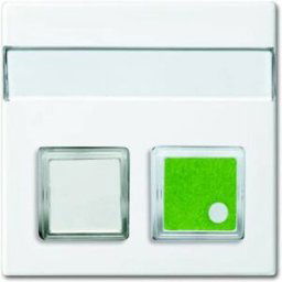 Busch-Jaeger Cache Champ dinscription, Bouton-poussoir Busch-balance SI blanc pur (RAL 9010), blanc 2CKA001582A0398 1 pc(s)