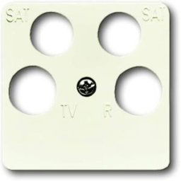 Busch-Jaeger Cache Prise SAT blanc perle, blanc crème 2CKA001753A8634 1 pc(s)