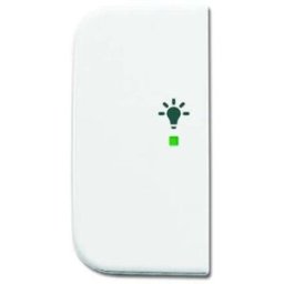 Busch-Jaeger x2 Cache Bascule symbole éclairage Reflex SI blanc pur (RAL 9010), blanc 2CKA006220A0090 1 pc(s)