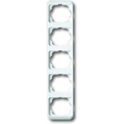 Busch-Jaeger x5 Cadre Cadre Alpha exclusif, Alpha Nea blanc signalisation, blanc 2CKA001754A2833 1 pc(s)