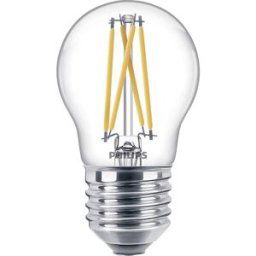 Philips LED 871951432441100 LED CEE D (A - G) E27 forme de goutte 3.4 W = 40 W blanc chaud (Ø x L) 45 mm x 78 mm 1 pc(s)