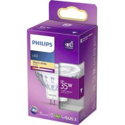 Philips LED 871951430762900 LED CEE F (A - G) GU5.3 réflecteur 4.4 W = 35 W blanc chaud (Ø x L) 51 mm x 46 mm 1 pc(s)