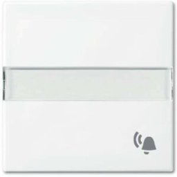 Busch-Jaeger Cache Bascule symbole carillon Busch-balance SI blanc, blanc pur (RAL 9010) 2CKA001731A2015 1 pc(s)