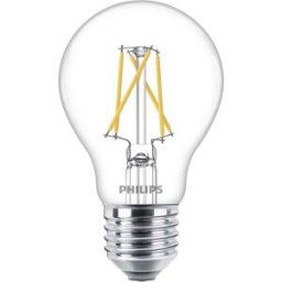 Philips LED 77213001 LED CEE F (A - G) E27 forme de poire 7.5 W, 3 W, 1.6 W = 60 W, 30 W, 16 W blanc chaud (Ø x L) 6 cm x 10.4 cm à intensité variable 1 pc(s)