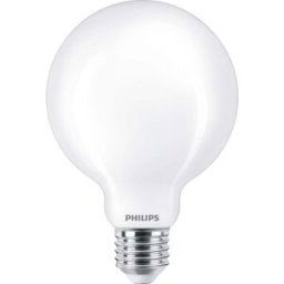 Philips LED 76469200 LED CEE E (A - G) E27 forme de globe 7 W = 60 W blanc chaud (Ø x L) 9.5 cm x 14 cm 1 pc(s)