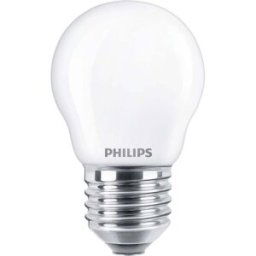 Philips LED 76347300 LED CEE F (A - G) E27 forme de goutte 4.3 W = 40 W blanc chaud (Ø x L) 4.5 cm x 8 cm 1 pc(s)