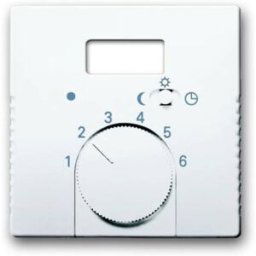 Busch-Jaeger Cache Régulateur de température Axcent blanc signalisation, blanc 2CKA001710A3725 1 pc(s)