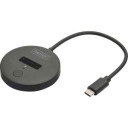Digitus DA-71547 USB-C® (USB 3.2 Gen 2) M.2 PCIe NVMe, M.2 SATA Station daccueil pour disque dur