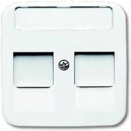 Busch-Jaeger Cache Bloc jack modulaire blanc pur (RAL 9010), blanc 2CKA001753A8030 1 pc(s)