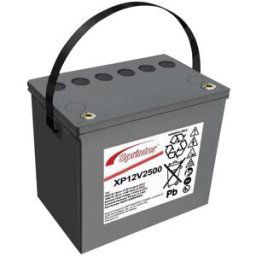 Batterie au plomb 12 V 69.5 Ah GNB Sprinter XP12V2500 plomb (AGM) (l x H x P) 262 x 239 x 172 mm raccord à vis M6 sans entretien, certification VdS