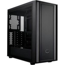 Tour midi Cooler Master MasterBox 600 Lite Boîtier PC noir fenêtre latérale, filtre anti-poussière