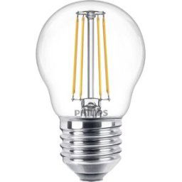 Philips LED 76317600 LED CEE F (A - G) E27 forme de goutte 4.3 W = 40 W blanc chaud (Ø x L) 4.5 cm x 8 cm 1 pc(s)