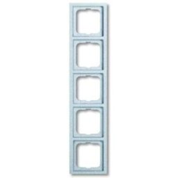 Busch-Jaeger x5 Cadre Cadre Future Linear aluminium banc (RAL 9006), aluminium 2CKA001754A4310 1 pc(s)