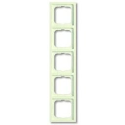 Busch-Jaeger x5 Cadre Cadre Future Linear blanc crème, blanc perle 2CKA001754A4234 1 pc(s)