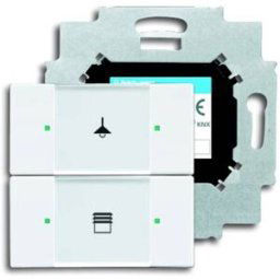 Busch-Jaeger 6126/01-84 Module dentrée blanc signalisation, blanc 1 pc(s)