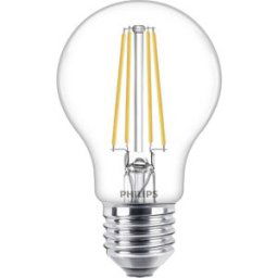 Philips LED 77777700 LED CEE E (A - G) E27 forme de poire 7 W = 60 W blanc chaud (Ø x H) 6 cm x 110 mm 3 pc(s)
