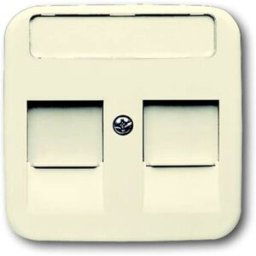 Busch-Jaeger Cache Bloc jack modulaire blanc crème, blanc perle 2CKA001753A8022 1 pc(s)