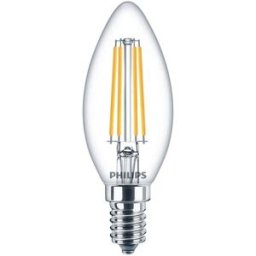 Philips LED 76221600 LED CEE E (A - G) E14 6.5 W = 60 W blanc froid (Ø x L) 3.5 cm x 9.7 cm 1 pc(s)