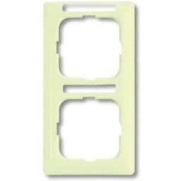 Busch-Jaeger x2 Cadre Cadre blanc crème, blanc perle 2CKA001754A4094 1 pc(s)