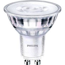 Philips LED 77423300 LED CEE F (A - G) GU10 réflecteur 3.8 W = 50 W blanc chaud (Ø x L) 5 cm x 5.4 cm à intensité variable 1 pc(s)
