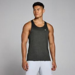 Débardeur chiné MP Tempo pour hommes – Noir délavé - S