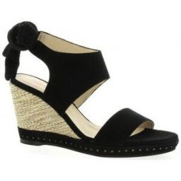 Sandales Vidi Studio Nu pieds cuir velours Noir