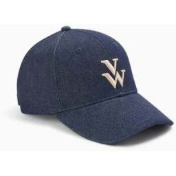 Casquette Vanessa Wu Casquette à monogramme brodé Clem Bleu