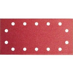 Papier abrasif pour ponceuse vibrante avec bande auto-agrippante, perforé Bosch Accessories 2608605318 Grain 120 (L x l) 230 mm x 115 mm 10 pc(s)