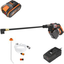 Worx Nitro HydroShot WG633E - Pistolet nettoyeur haute pression à batterie - 20V/4Ah