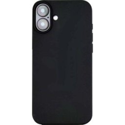 JT Berlin BackCase Pankow Soft Coque arrière Apple iPhone 16 noir chargement par induction 11075