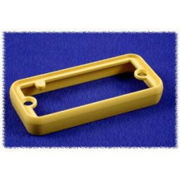Hammond Electronics 1455PBY Cadre (L x l x H) 8 x 120.5 x 30.5 mm ABS jaune 2 pc(s)