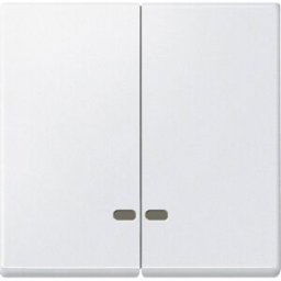 Merten Cache Interrupteur va-et-vient System M blanc polaire MEG3420-0419 1 pc(s)