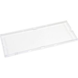 Hammond Electronics 1597D6MPTPC Recouvrement PC transparent(e) (L x l x H) 102 x 3 x 42 mm 1 pc(s)