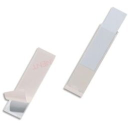 Durable Porte-étiquettes adhésifs Pocketfix - polypropylène - format 20 x 75 mm - sachet de 10