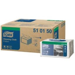TORK Chiffons de nettoyage multi-usage, 385 X 320 mm, blanc