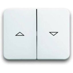 Busch-Jaeger Cache Interrupteur pour stores blanc, blanc signalisation 2CKA001751A2128 1 pc(s)