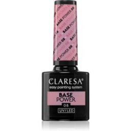 Claresa UV/LED Base Power base coat pour ongles en gel teinte 08 5 g